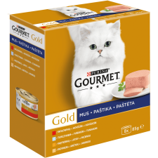 Gourmet Gold Multipack 12x(8x85g) - pástétomok macskaeledel
