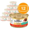 Gourmet Gold Savoury Cake marhahús konzerv macskáknak 12 x 85 g