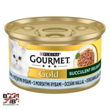 GOURMET Gold Succulent Delights óceáni hallal nedves macskaeledel macskaeledel