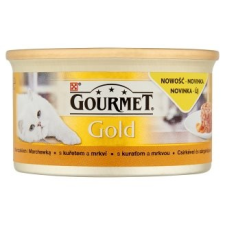 Gourmet Gold teljes értékű állateledel felnőtt macskák számára csirkével és sárgarépával 85 g macskaeledel