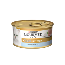  GOURMET GOLD Tonhallal pástétom nedves macskaeledel – 4×85 g macskaeledel