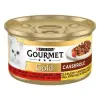 Gourmet GOURMET GOLD Falatok szószban Lazaccal és csirkével nedves macskaeledel 85g