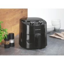  GOURMETMAXX Forrólevegős fritőz/ Airfryer mechanikus fekete 4,5L 1450W DS11974 fritőz