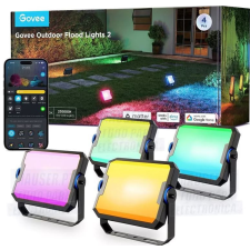 Govee kültéri FLood Lights Wi-Fi+BLE+RGBICWW 4 db-os kültéri világítás