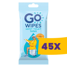 GoWipes Comfort nedves toalettpapír 10db (Karton - 45 csomag) higiéniai papíráru