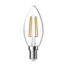 GP 078128 Filament Candle izzó 4W 470lm 2700K E14 - Meleg fehér izzó