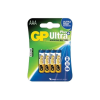 GP 1.5V Ultra Plus alkáli 24AUP mini ceruza (AAA) elem (4db/blister)  (ELR03UPC4) (ELR03UPC4)