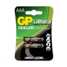 GP Lithium AAA mikro elem (2db / csomag)  (B15112) (B15112) ceruzaelem