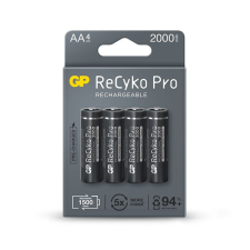 GP ReCyko Pro 2000mAh AA Ni-MH akkumulátor 4db/csomag szünetmentes áramforrás