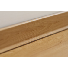 GRABOPLAST Habosított szegélyléc, vízálló, ütésálló, &quot;Sansa&quot;, 60mm magas, 220cm élvédő, sín, szegélyelem