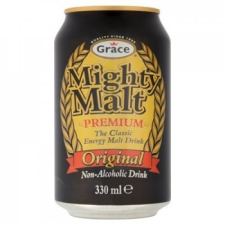 Grace Mighty Malt alkoholmentes energia-maláta ital 330ml üdítő, ásványviz, gyümölcslé