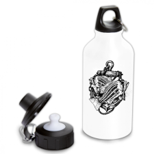  Graffiti Halak (3 féle) - Fémkulacs kulacs, kulacstartó