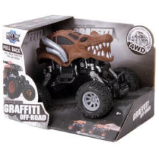  Graffiti Off-Road terepjáró - 17 cm, többféle autópálya és játékautó