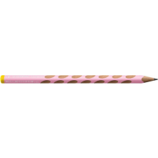 Grafitceruza, HB, háromszögletű, balkezes, STABILO, "EASYgraph", pasztell pink ceruza