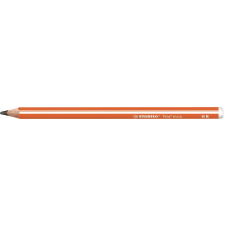  Grafitceruza, HB, háromszögletű, vastag, STABILO &quot;Trio thick&quot;, narancs ceruza