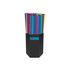  Grafitceruza HB, metál színű kerek test, Connect 72 db/csomag, ceruza
