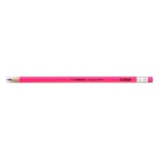  Grafitceruza STABILO Swano 4907 HB hatszögletű radíros neon rózsaszín ceruza