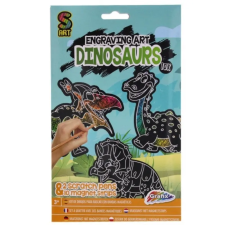 Grafix Karckép hűtőmágnes készítő készlet - Dinoszauruszok kreatív és készségfejlesztő