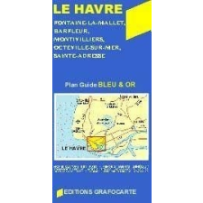 Grafocarte Le Havre térkép Grafocarte 1:17 000 térkép