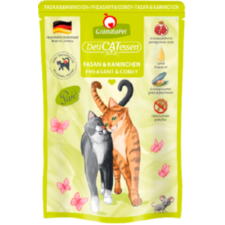 Granatapet Delicatessen Pouch fácán és nyúl 85g 6db macskaeledel