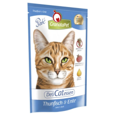 Granatapet Delicatessen Pouch tonhal és kacsa 85g macskaeledel