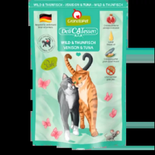  GranataPet Delicatessen Pouch vad &amp; tonhal 85g 6db macskaeledel