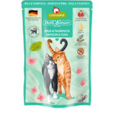 Granatapet Delicatessen Pouch vad & tonhal 85g 6db macskaeledel