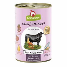 Granatapet Liebling's Mahlzeit Angus marha és sütőtök 400g kutyaeledel