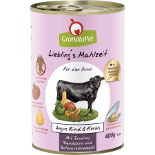Granatapet Liebling's Mahlzeit Angus marha és sütőtök konzerv 400 g kutyaeledel