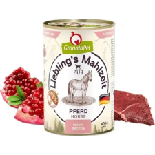 Granatapet Liebling's Mahlzeit ló PUR konzerv 400 g kutyaeledel