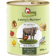 Granatapet Liebling's Mahlzeit marha és fácán konzerv 400 g kutyaeledel