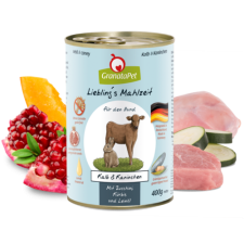 Granatapet Liebling´s Mahlzeit borjú és nyúl konzerv 400 g 6db kutyaeledel