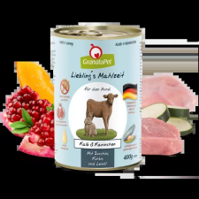 GranataPet Liebling´s Mahlzeit borjú és nyúl konzerv 6x400g kutyaeledel