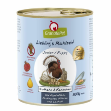 Granatapet Liebling's Mahlzeit Junior/Puppy konzerv 800 g 6db kutyaeledel
