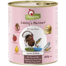  GranataPet Liebling´s Mahlzeit lazac és pulyka konzerv 6x800g kutyaeledel