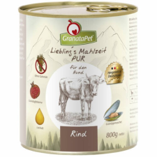 Granatapet Liebling´s Mahlzeit marha PUR konzerv 800 g 6db kutyaeledel