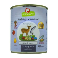 Granatapet Liebling´s Mahlzeit Vad és lazac konzerv 800 g kutyaeledel