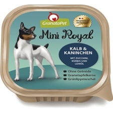 Granatapet Mini Royal Kalb & Kaninichen alutálkás eledel kutyáknak 150 g kutyaeledel