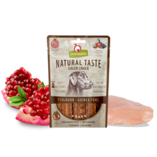 Granatapet Natural Taste Edler Snack Perlhuhn 90g (gyöngytyúk) 10db jutalomfalat kutyáknak
