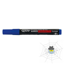 Grand permanent marker, vágott hegy - kék filctoll, marker