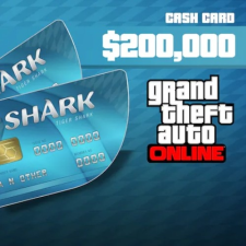  Grand Theft Auto Online - $200,000 Tiger Shark Cash Card (EU) (Digitális kulcs - PC) videójáték