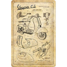 Grand Vespa Grand Sport 1955 Fémtábla dekoráció