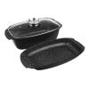  GRANDE 3 az 1-ben Gránit Tepsi és Grill Serpenyő Szett (5 L) 127025