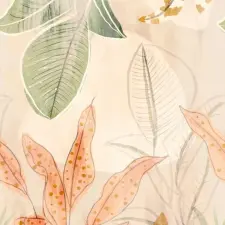 Grandeco Pasztell levélmintás design panel – mediterrán jungle design tapéta, díszléc és más dekoráció