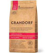  Grandorf Adult Low Grain Hypoallergenic Lamb &amp; Brown Rice (2 x 10 kg) 20 kg kutyaeledel