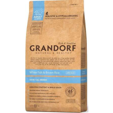  Grandorf Low Grain Hypoallergenic White Fish &amp; Brown Rice | Tőkehallal és heringgel (2 x 10 kg) 2... kutyaeledel