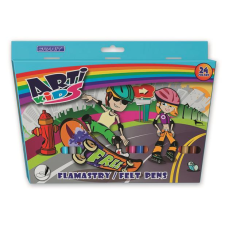 Granit Rostirón készlet, granit "arti kids", 24 különböző szín fl24p00 filctoll, marker