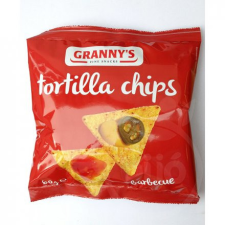 Grannys Grannys barbecue tortilla chips 60 g reform élelmiszer