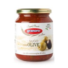 Granoro olívás paradicsomszósz 370g alapvető élelmiszer