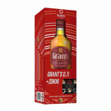 Grants whisky 0,7L 40% + zokni DD DRS whisky